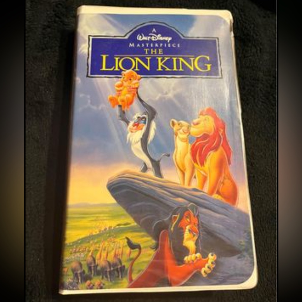 The Lion King VHS Movie Walt  Disney